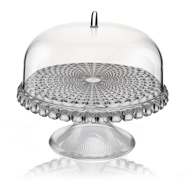 Тортовница с крышкой Tiffany 30х27х30 см, материал суперпластик, цвет серый, Италия, 19940192 - изобр. 7