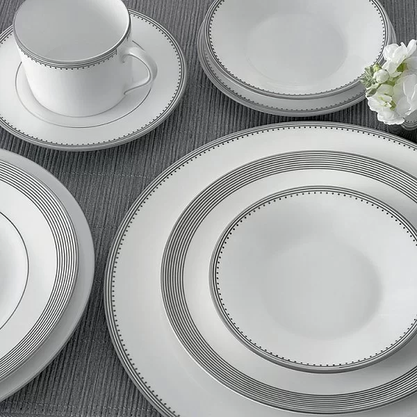 Чашка кофейная Vera Wang Grosgrain 80 мл, материал фарфор, цвет белый, Wedgwood, Великобритания, 50116404021 - изобр. 9
