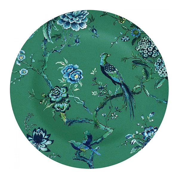 Блюдо Jasper Conran Chinoiserie 34 см, материал фарфор, цвет зеленый, Wedgwood, Великобритания, 50132709747 - изобр. 7
