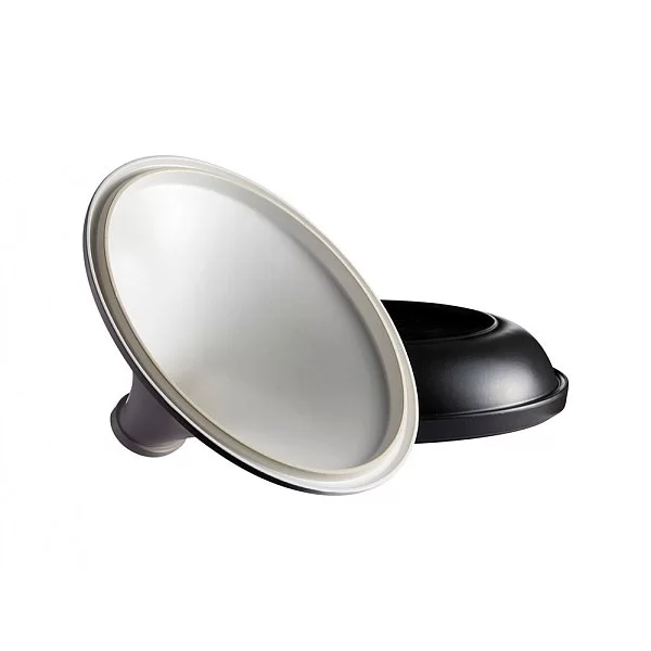 Тажин керамический Delight 4 л индукционный диаметр 33 см, цвет графит + белый, Emile Henry, Франция, 776632 - изобр. 9