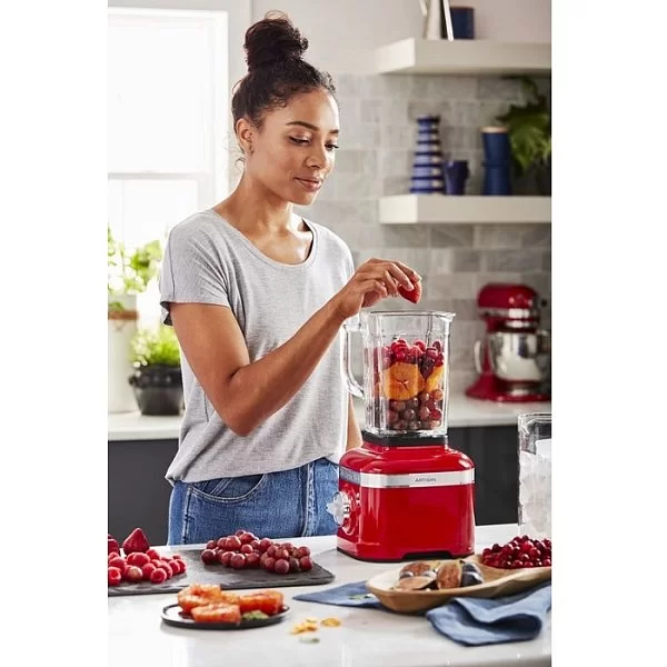 Блендер Artisan K400 1,4 л, 5 скоростей, металл, цвет красный, KitchenAid, США, 5KSB4026EER - изобр. 9