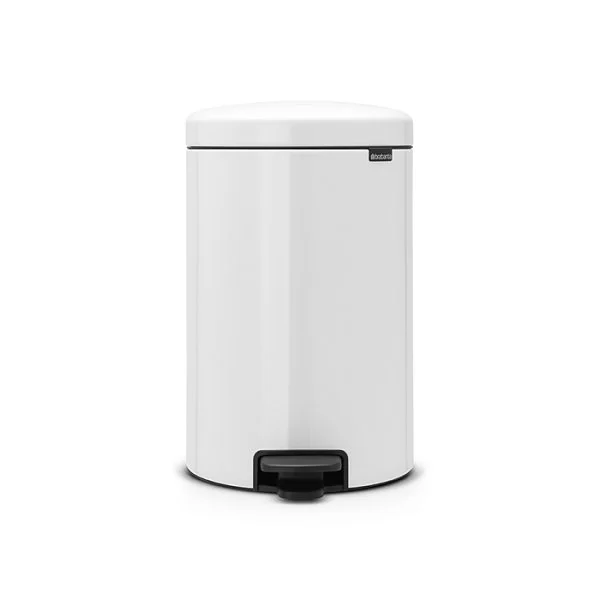 Мусорный бак с педалью NewIcon, 20л, белый, Brabantia, 111846 - изобр. 7