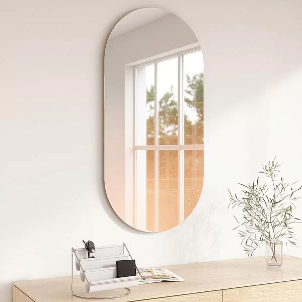 Зеркало настенное Misto, 45 x 91 см, цвет медный, зеркальное полотно, Umbra, Канада, 1015778-880 - изобр. 8