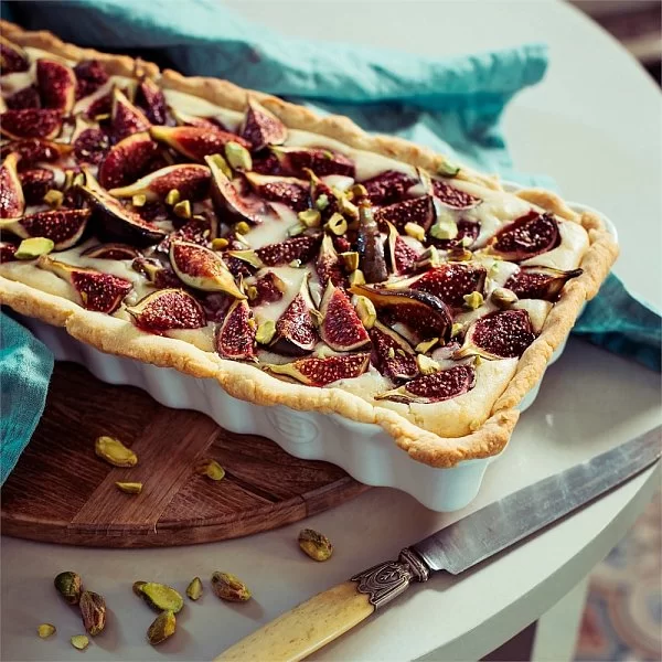 Форма для пирога прямоугольная 15х36 см, материал керамика, цвет прованс, Emile Henry, Франция, 906034 - изобр. 10