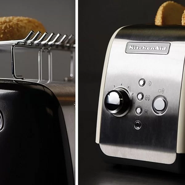 Тостер 2 хлебца, кремовый, Kitchen Aid, 5KMT221EAC - изобр. 9
