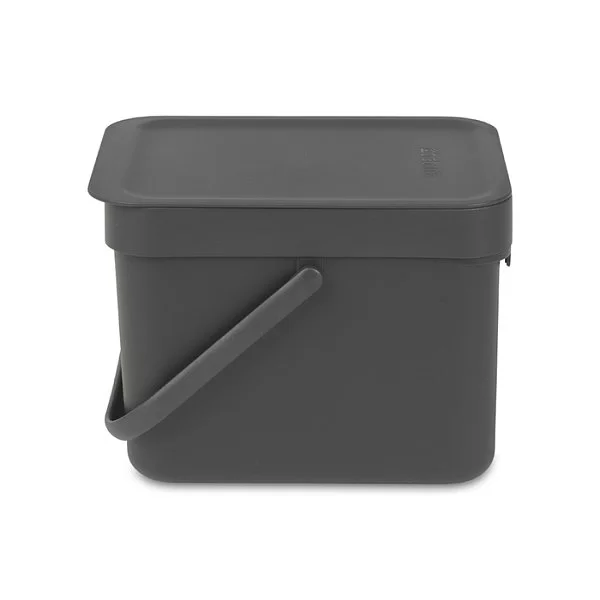 Мусорное ведро Sort & Go встраиваемое, 6л, серый, Brabantia, 109720 - изобр. 8