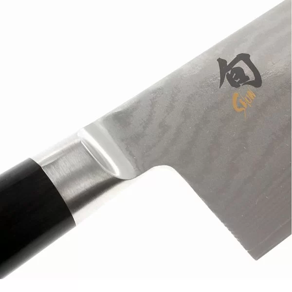 Нож кухонный поварской Gyuto длина лезвия 26,7 см, сталь VG-MAX в обкладках из дамаска, Kai, Япония, DM-0707 - изобр. 10