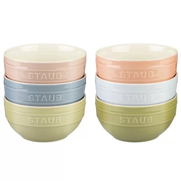 Набор из 6 мисок 14 см, керамика, мультиколор, Staub, Франция, 1029319 - изобр. 7
