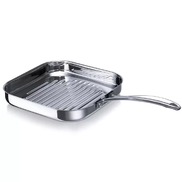 Сковорода-гриль Chef 26,5x26,5 см, нержавеющая сталь 18/10, BEKA, Бельгия, 12068294 - изобр. 7