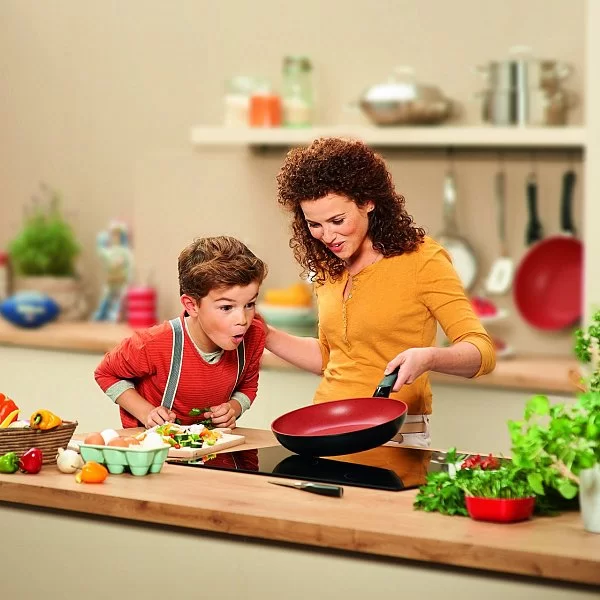 Сковорода с антипригарным покрытием 24 см серия SensoRed, алюминий, Fissler, Германия, 157303241 - изобр. 11