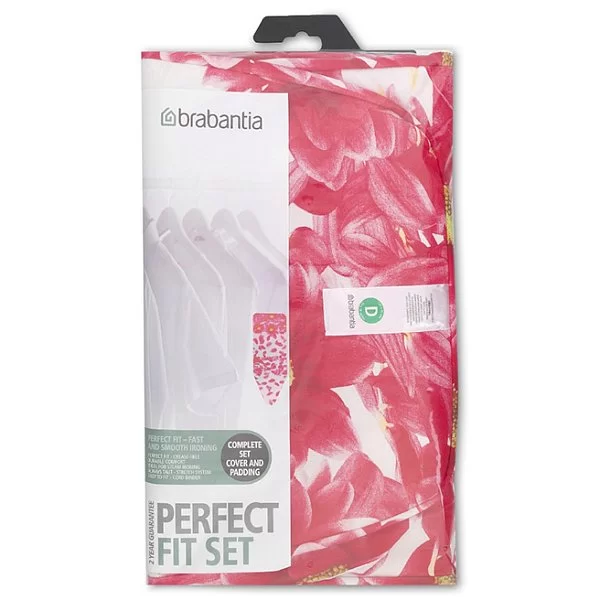 Чехол для гладильной доски 135x45см (D), розовый сантини, Brabantia, 100789 - изобр. 8