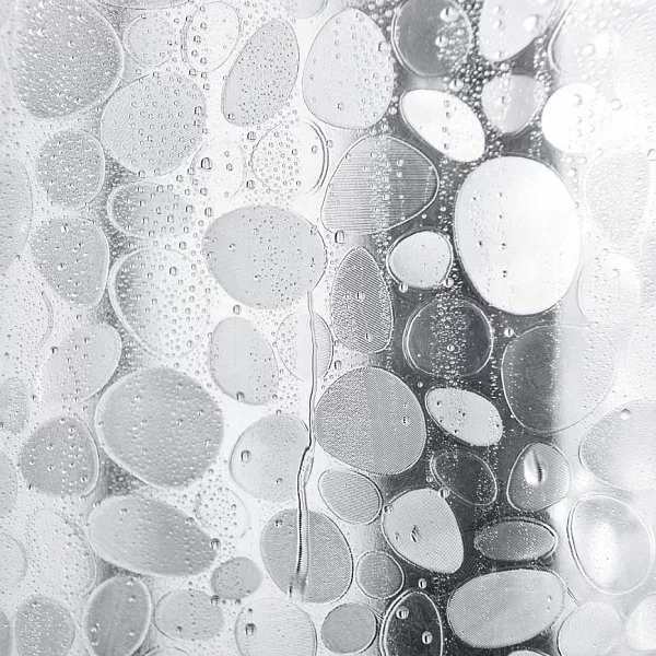 Шторка для ванной комнаты с 3D эффектом Pebbles, 180х200 см, 100% 3D EVA, Carnation Home Fashions, USC-3DP/26 - изобр. 8