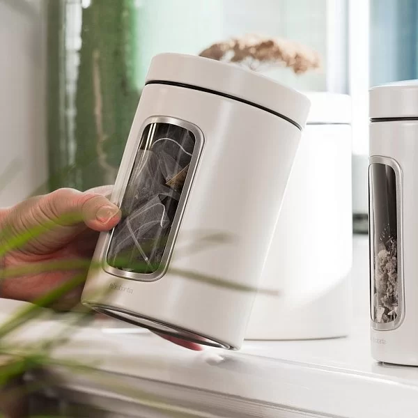 Контейнер с окном 1,4л, белый, Brabantia, 491009 - изобр. 8