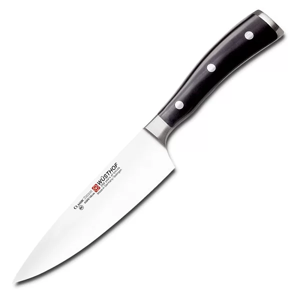 Нож поварской шеф Classic Ikon, 16см, Wusthof, 4596/16 WUS - изобр. 7
