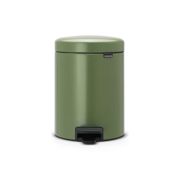 Мусорный бак с педалью NewIcon, 5л, зеленый мох, Brabantia, 112447 - изобр. 7