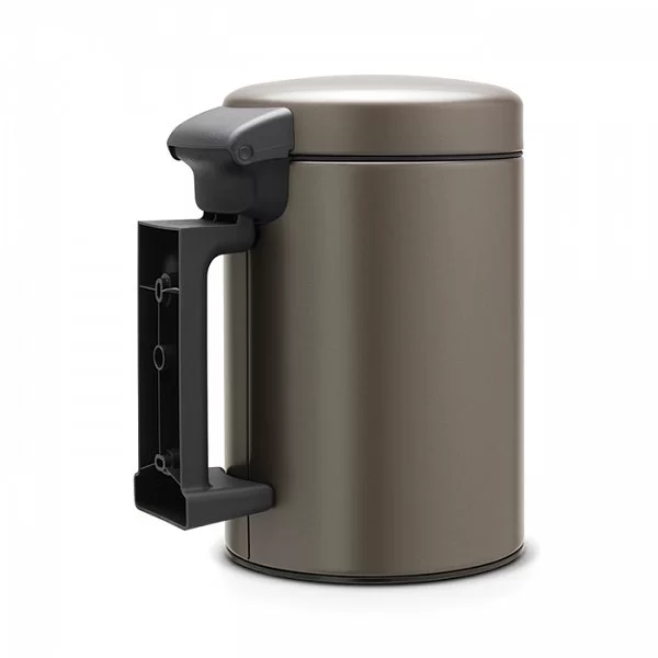 Мусорный бак настенный NewIcon, 3л, платиновый, Brabantia, 116223 - изобр. 10