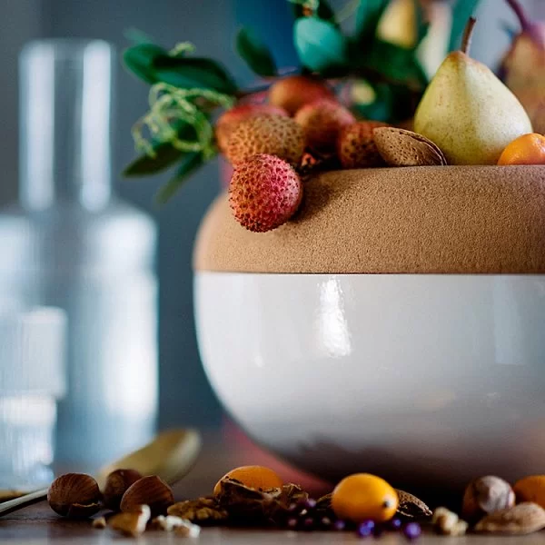 Емкость для хранения овощей и фруктов объем 6,5 л, 36x15,7 см, материал керамика, цвет белый, Emile Henry, Франция, 108765 - изобр. 10