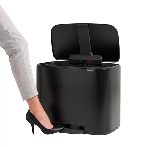 Мусорный бак c педалью Pedal Bin Bo, 36л, черный матовый, Brabantia, 121463 - изобр. 17