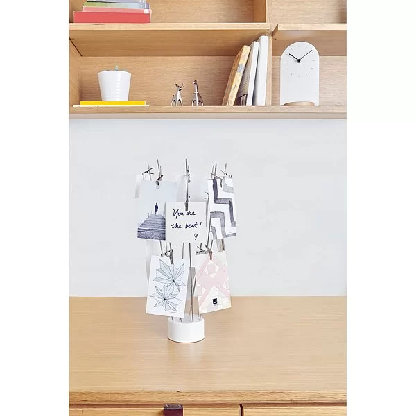 Стойка для фото настольная Fotofan 47х22,5 см, цвет белый, материал металл, Umbra, Канада, 315500-153 - изобр. 8