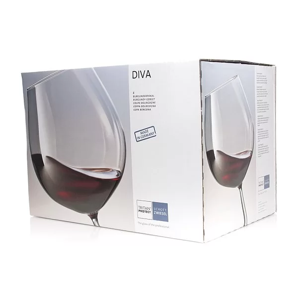 Набор бокалов для красного вина Diva 839 мл, хрустальное стекло, 6 шт, Schott Zwiesel, 104 103-6 - изобр. 11