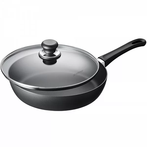 Сковорода антипригарная с крышкой Classic Induction диаметр 28 см, материал алюминий, Scanpan, Дания, 53102800 - изобр. 9