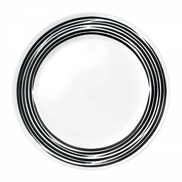 Тарелка закусочная Brushed Black 22 см, стекло, Corelle, 1118425 - изобр. 7