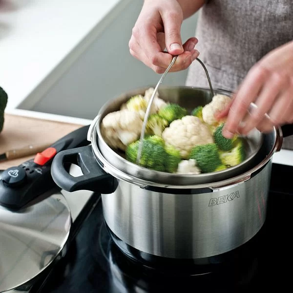 Скороварка Kitchen aids 6 л диаметр 22 см, нержавеющая сталь, BEKA, Бельгия, 16303764 - изобр. 12
