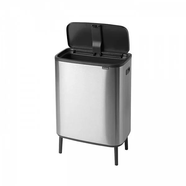 Мусорный бак TOUCH BIN BO HI объем 60 л, цвет стальной матовый, материал нержавеющая сталь, Brabantia, Бельгия, 130267 - изобр. 11