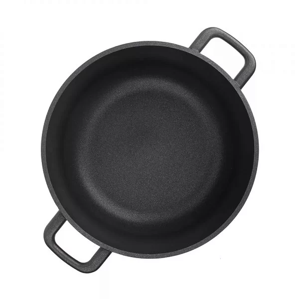 Кастрюля с антипригарным покрытием 20 см, объем 3.5 л, литой алюминий c частицами титана, Olympia, Италия, 25.20 - изобр. 9