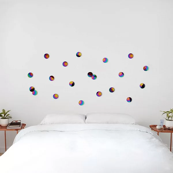Декор для стен Confetti dots 10 шт, материал металл, цвет мультиколор, Umbra, Канада, 1008193-1063 - изобр. 8