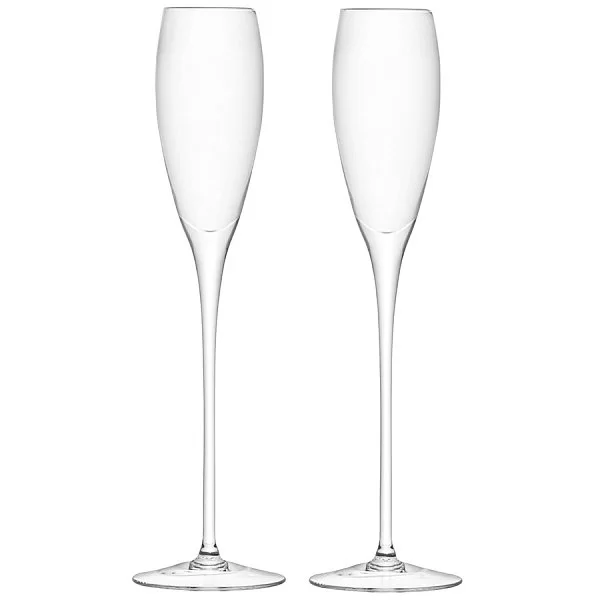 Набор из 2 бокалов для шампанского Wine 160 мл, выдувное стекло, LSA International, G279-07-991B - изобр. 7