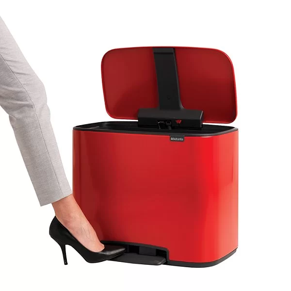 Мусорный бак c педалью Pedal Bin Bo, 36л, пламенно-красный, Brabantia, 121401 - изобр. 9