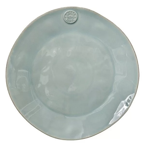 Тарелка подстановочная Nova 33 см керамика, цвет голубой, Costa Nova, Португалия, NOP331-TRQ(NOP331-02409E) - изобр. 7