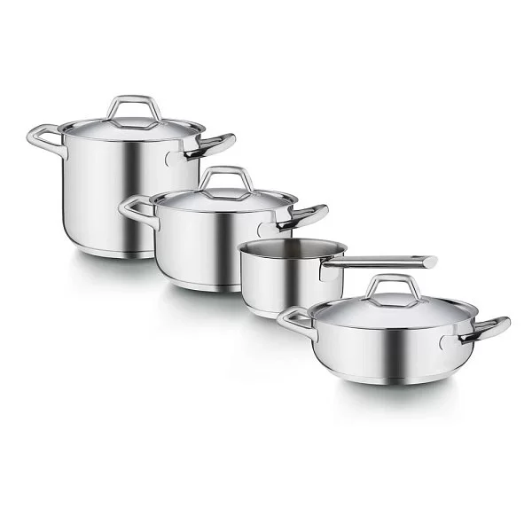 Кастрюля с крышкой Chef Line 1,4 л, диаметр 16 см, нержавеющая сталь, Barazzoni, Италия, 163602016 - изобр. 10