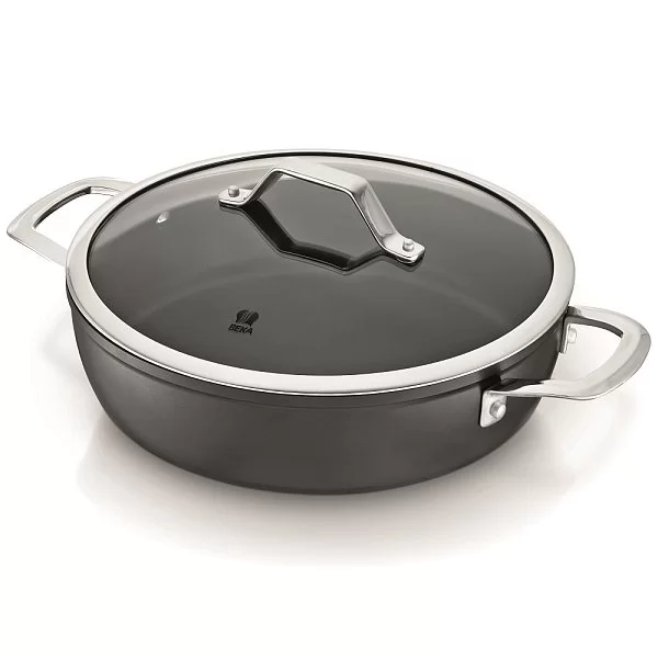 Сотейник антипригарный с крышкой Titan 3,6 л диаметр 28 см, кованый алюминий, BEKA, Бельгия, 13566284 - изобр. 7