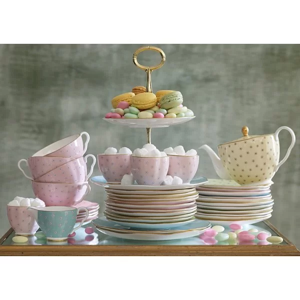 Чайник заварочный Polka 370 мл, материал фарфор, цвет желтый, Wedgwood, Великобритания, 55640002402 - изобр. 9