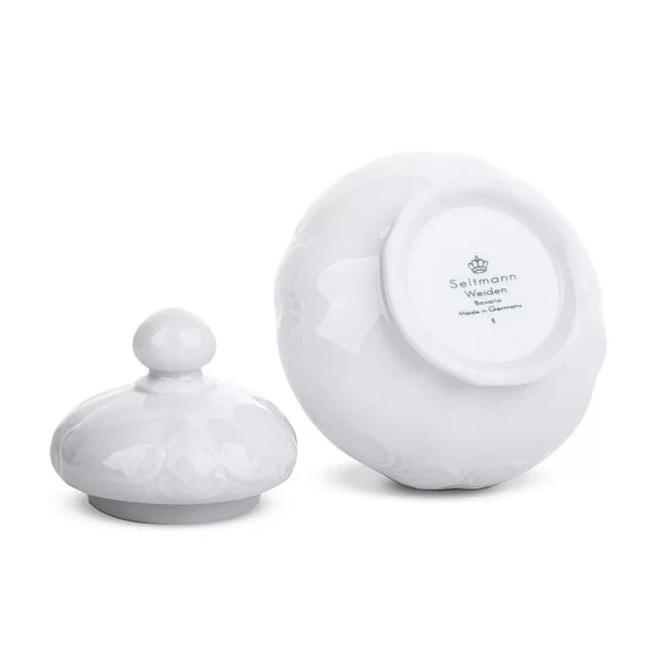 Сахарница Salzburg Uni 200 мл, фарфор, цвет белый, Seltmann Weiden, Германия, 001.608802 - изобр. 8