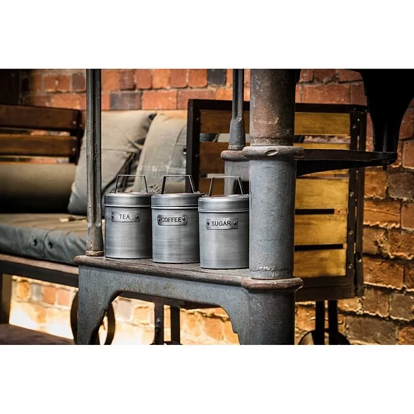 Емкость для хранения сахара Industrial Kitchen 11x17 см, материал металл, цвет серебряный, Kitchen Craft, Великобритания, INDSUGAR - изобр. 9