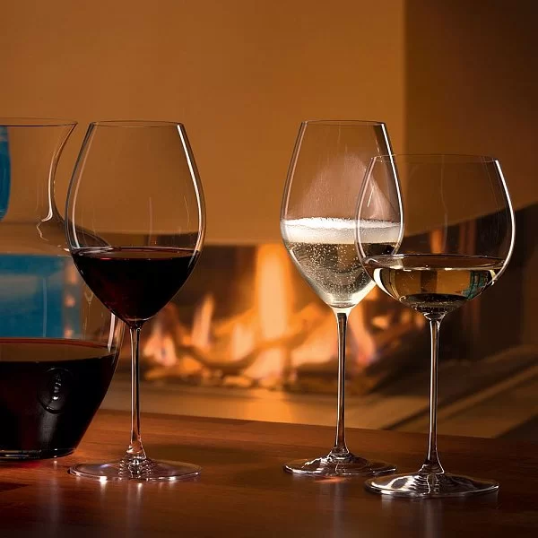 Набор бокалов для красного вина Old World Syrah 600 мл, хрусталь, 2 шт, Veritas, Riedel, 6449/41 - изобр. 9