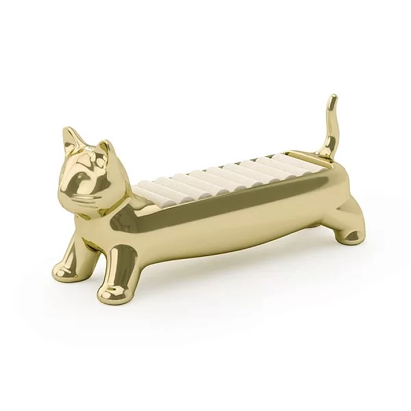 Держатель для колец Ali Cat, металл, цвет латунь, Umbra, Канада, 1023419-104 - изобр. 7
