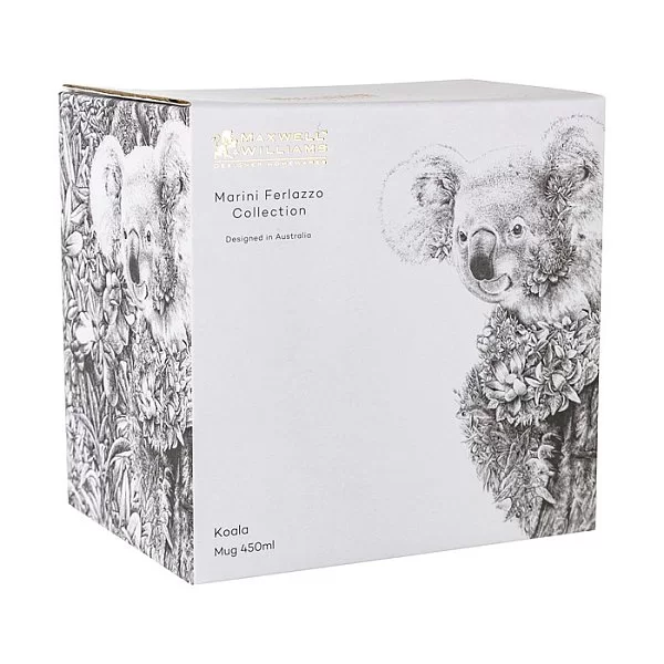 Кружка &quot;Коала&quot; 450 мл, материал фарфор, цвет белый, Maxwell & Williams, Австралия, MW637-DX0516 - изобр. 9