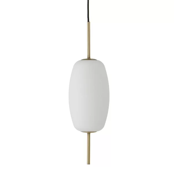 Лампа подвесная Silk 16x55 см, материал опальное стекло, цвет белый, Frandsen, Дания, 1577_01184001 - изобр. 7