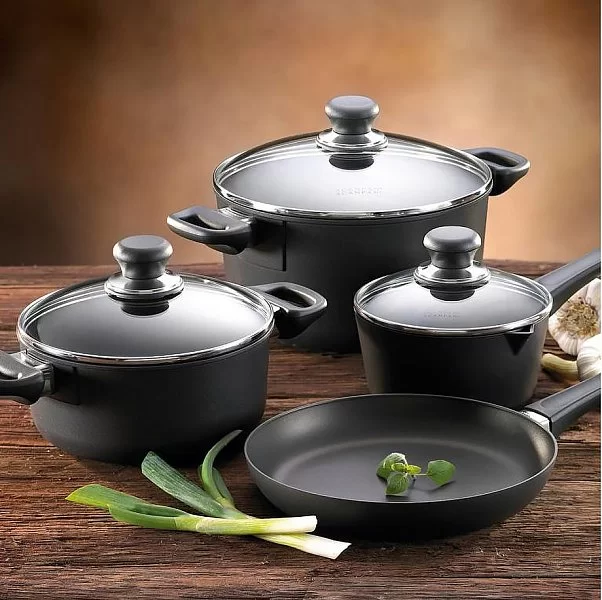 Кастрюля с крышкой Classic Induction 4,8 л диаметр 24 см, материал алюминий, Scanpan, Дания, 53252400 - изобр. 10