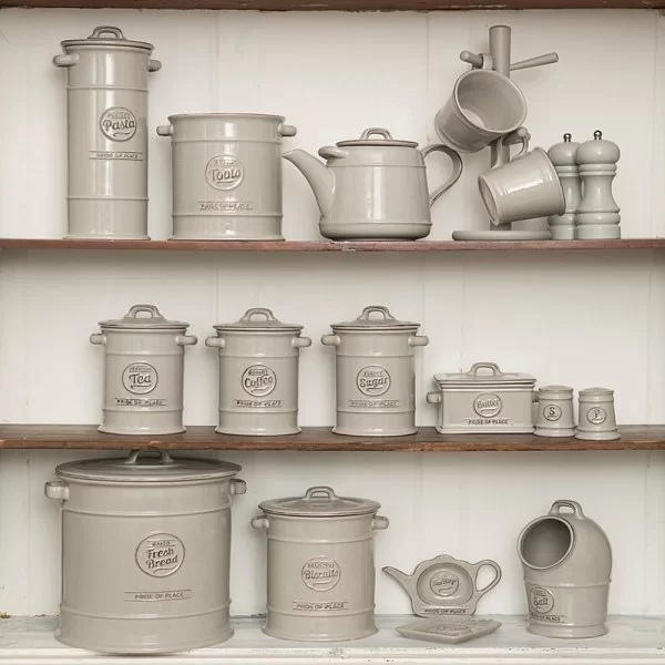 Подставка для чайных пакетиков Pride of Place Cool Grey, 16,5x9,8x2 см, материал керамика, цвет серый, T&G, Великобритания, 18096 - изобр. 9