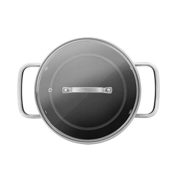 Кастрюля с крышкой Samoa 2,6 л, диаметр 20 см, кованый алюминий, цвет черный, Arcos, Испания, 716900 - изобр. 8