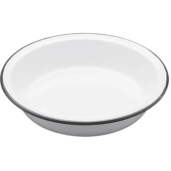 Эмалированная форма для выпечки, диаметр 22 см, цвет серый, сталь, Kitchen Craft, Великобритания, LNENRDPIE22 - изобр. 7