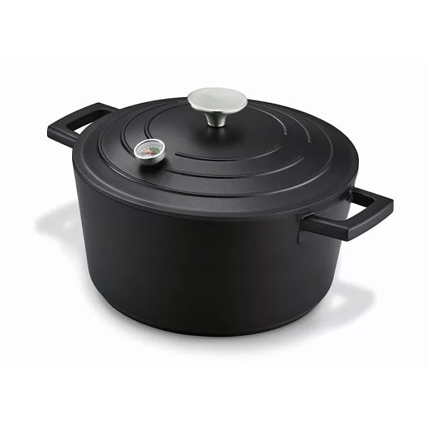 Кастрюля с крышкой Ragu 4,6 л, диаметр 24 см, материал алюминий, цвет черный, BEKA, Бельгия, 15041244 - изобр. 8