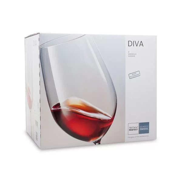 Набор бокалов для красного вина Diva 600 мл, хрустальное стекло, 6 шт, Schott Zwiesel, 110 238-6 - изобр. 9