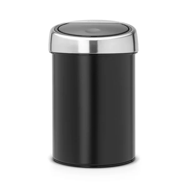 Мусорный бак Touch Bin 3л, черный матовый, Brabantia, 364440 - изобр. 7