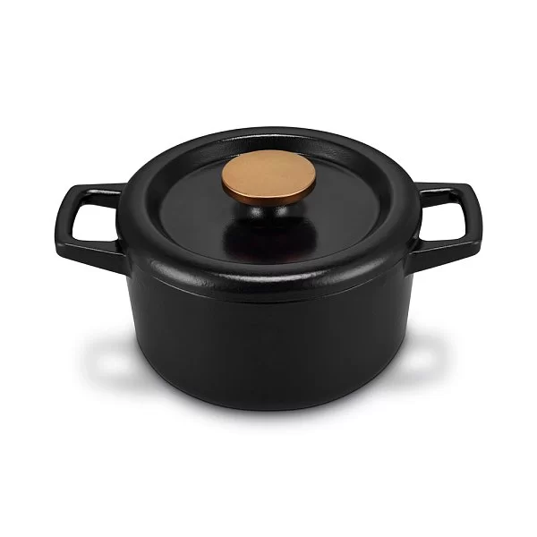 Кастрюля с пароваркой-вставкой NORI 20см, объем 2,5 л, чугун+бамбук, BEKA, Бельгия, 15149204 - изобр. 9